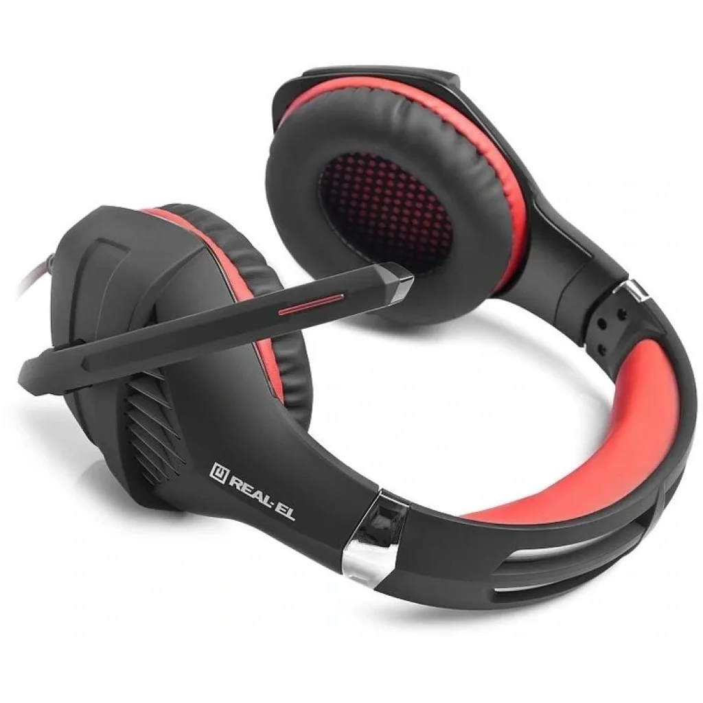 Гарнітура REAL-EL GDX-7600 Black/Red, EL124100028 UA