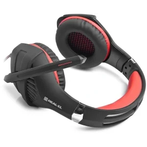 Гарнітура REAL-EL GDX-7600 Black/Red, EL124100028 UA