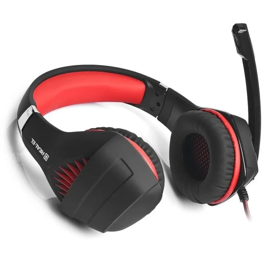 Гарнітура REAL-EL GDX-7600 Black/Red, EL124100028 UA