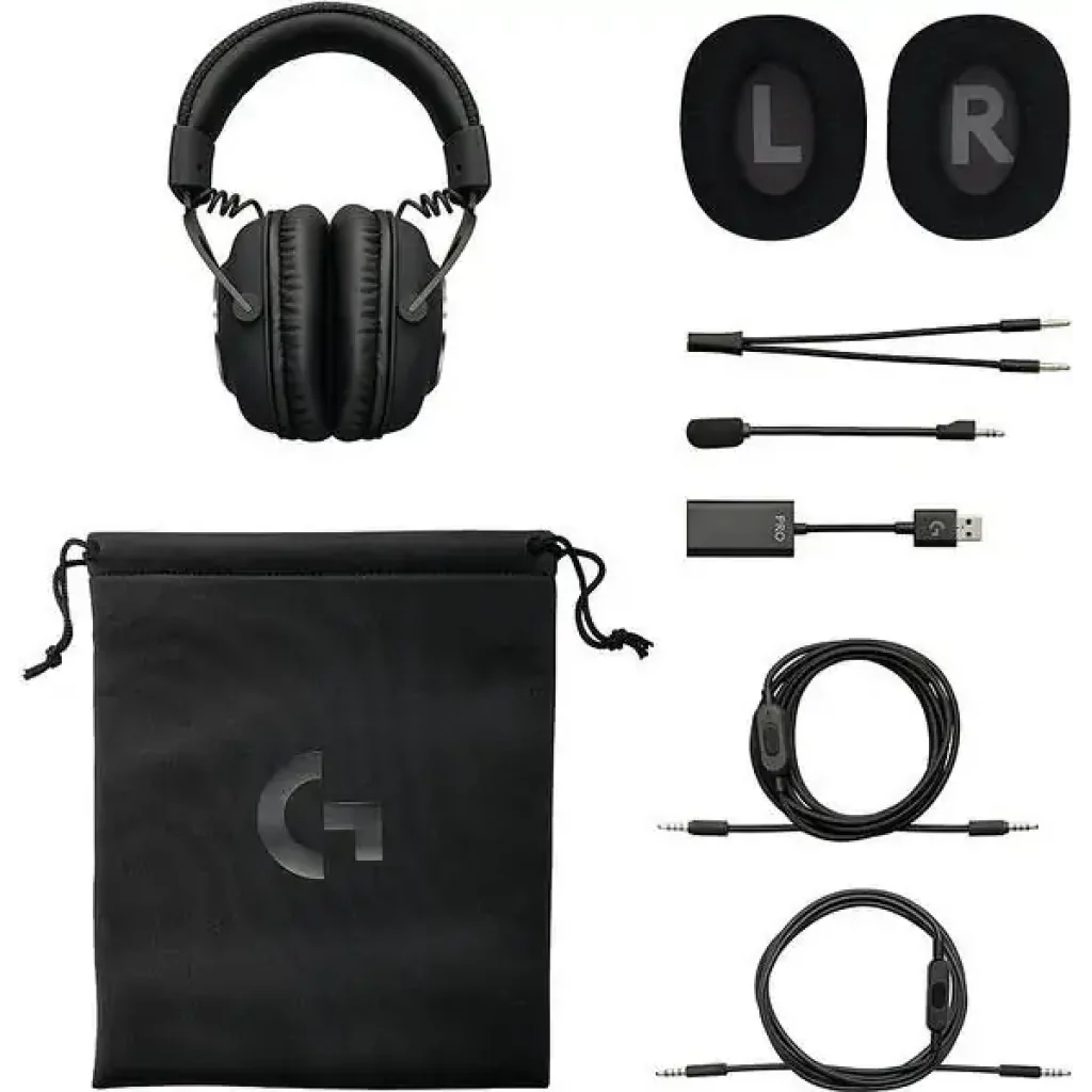 Гарнітура Logitech Pro X Gaming Black (981-000818) UA