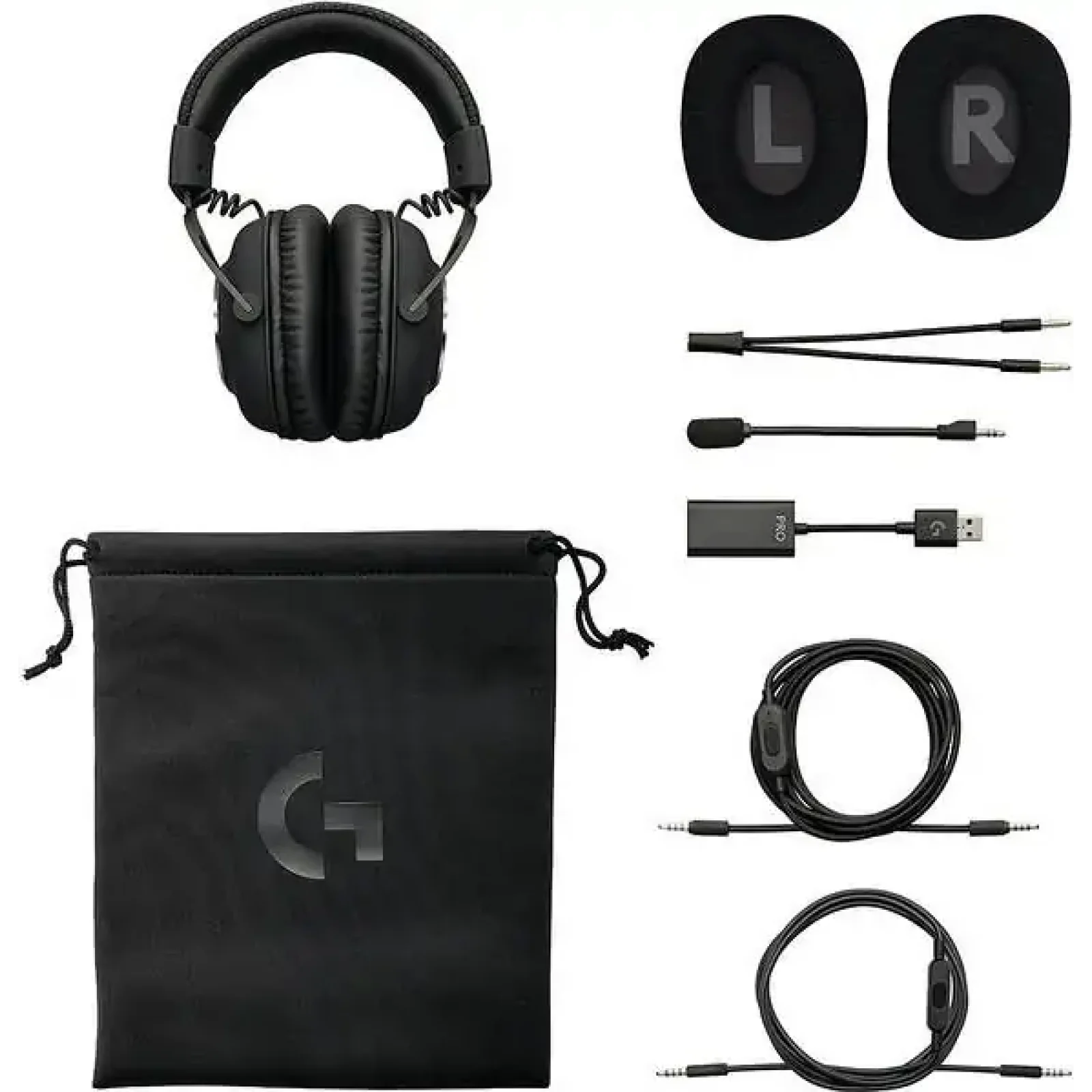 Гарнітура Logitech Pro X Gaming Black (981-000818) UA