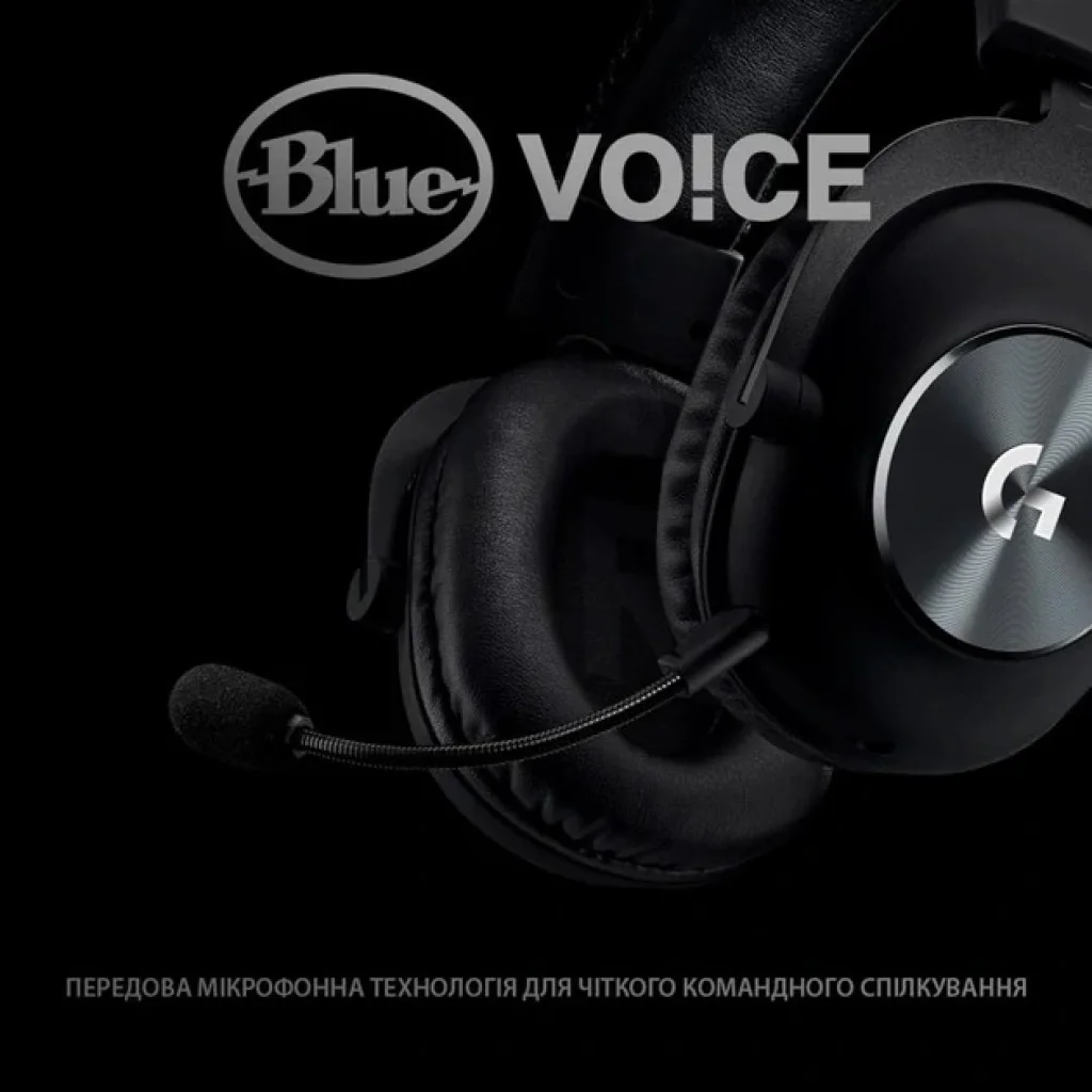 Гарнітура Logitech Pro X Gaming Black (981-000818) UA