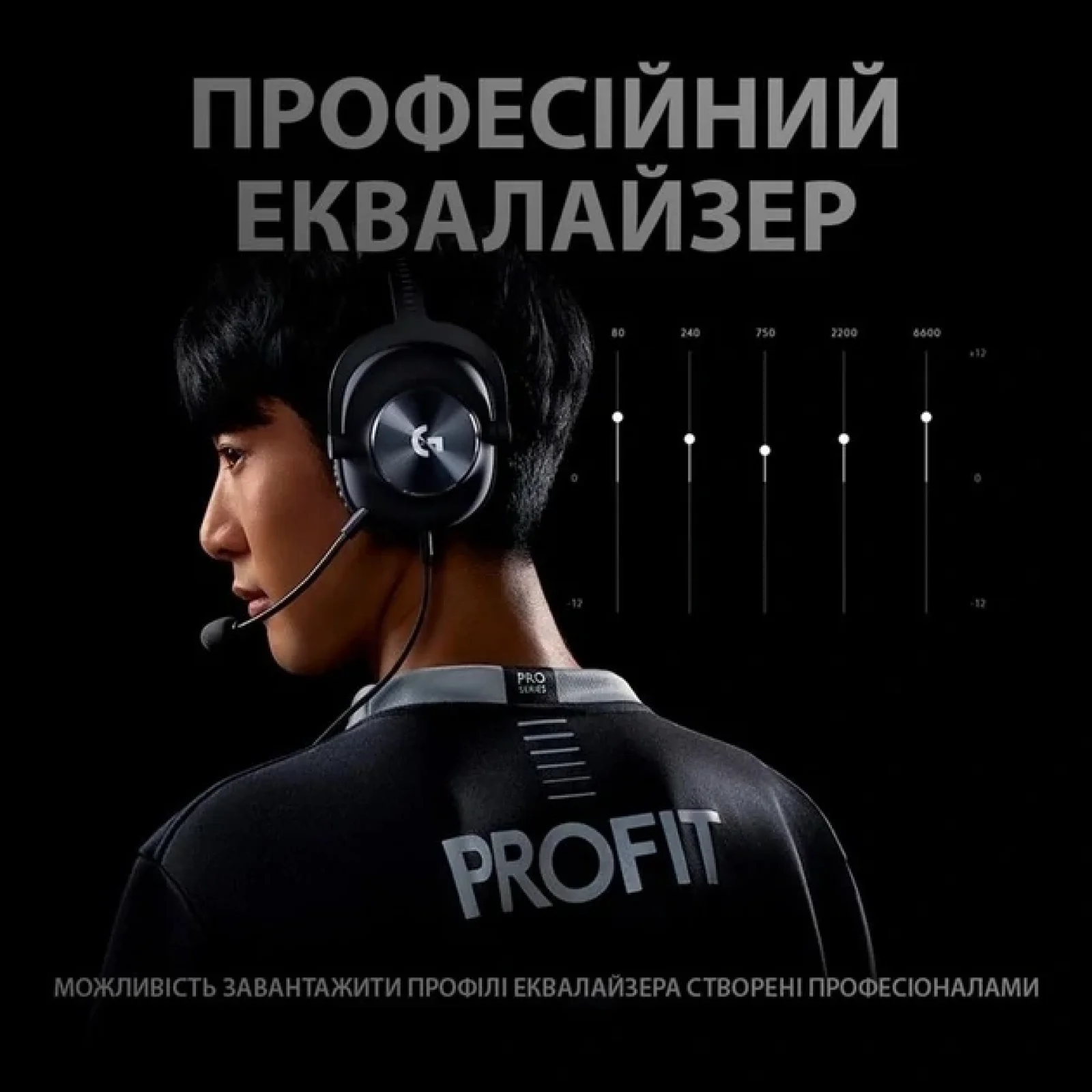 Гарнітура Logitech Pro X Gaming Black (981-000818) UA