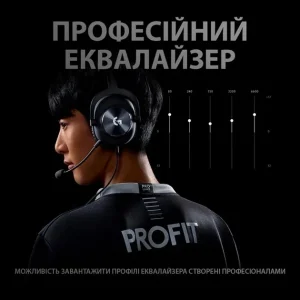 Гарнітура Logitech Pro X Gaming Black (981-000818) UA