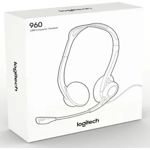 Гарнітура Logitech PC 960 USB (981-000100) UA