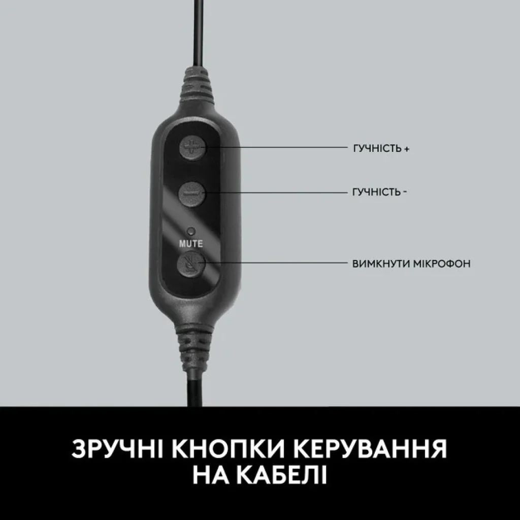 Гарнітура Logitech PC 960 USB (981-000100) UA