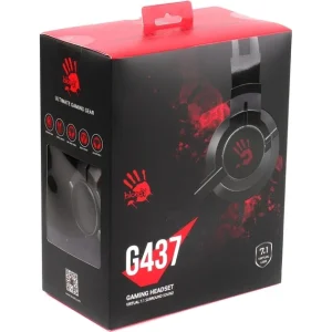 Гарнітура A4Tech Bloody G437 Black USB, G437 Bloody (Black) UA