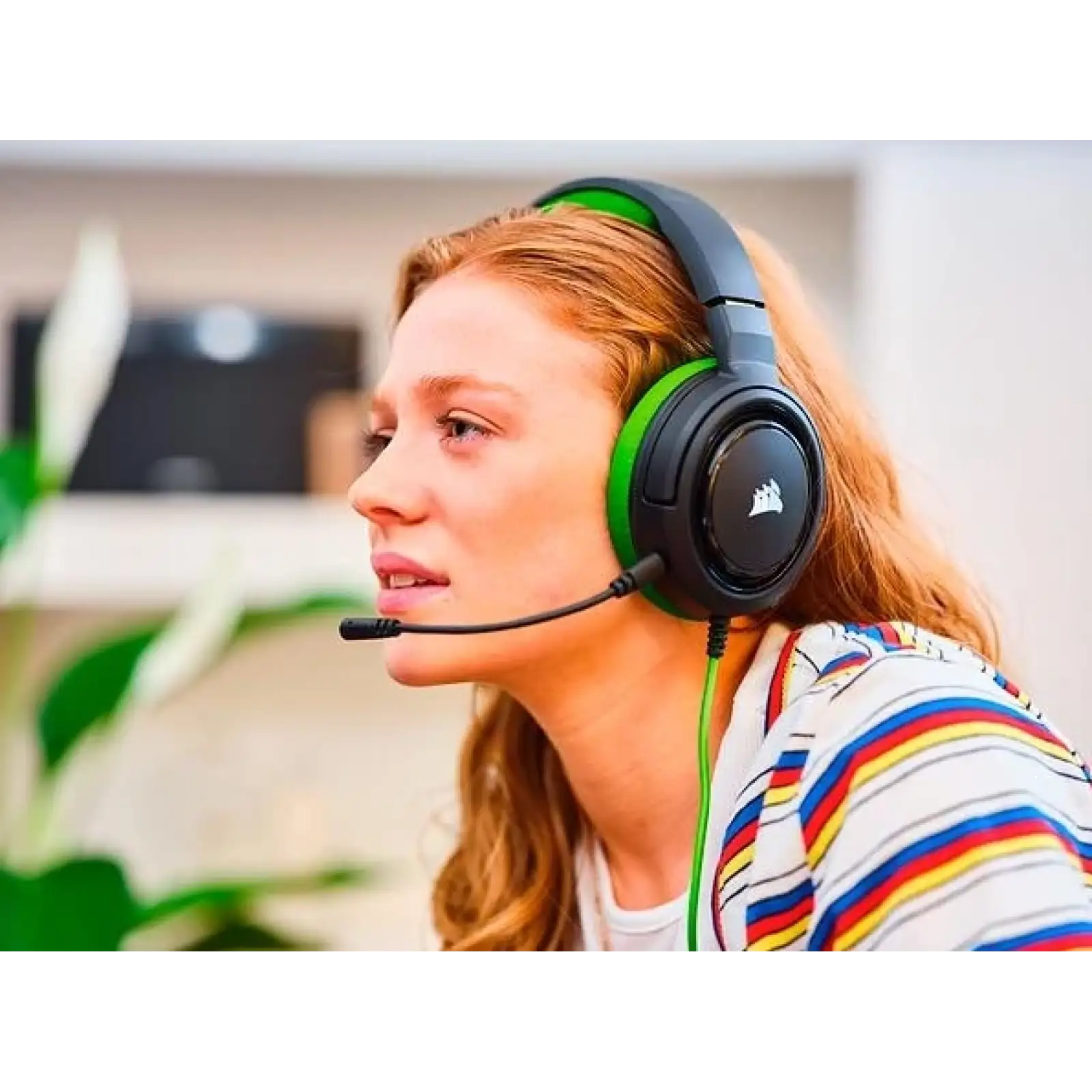 Гарнітура Corsair HS35 Green (CA-9011197-EU) UA