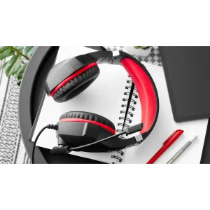 Гарнітура REAL-EL GDX-7575 Black/Red, EL124100042 UA
