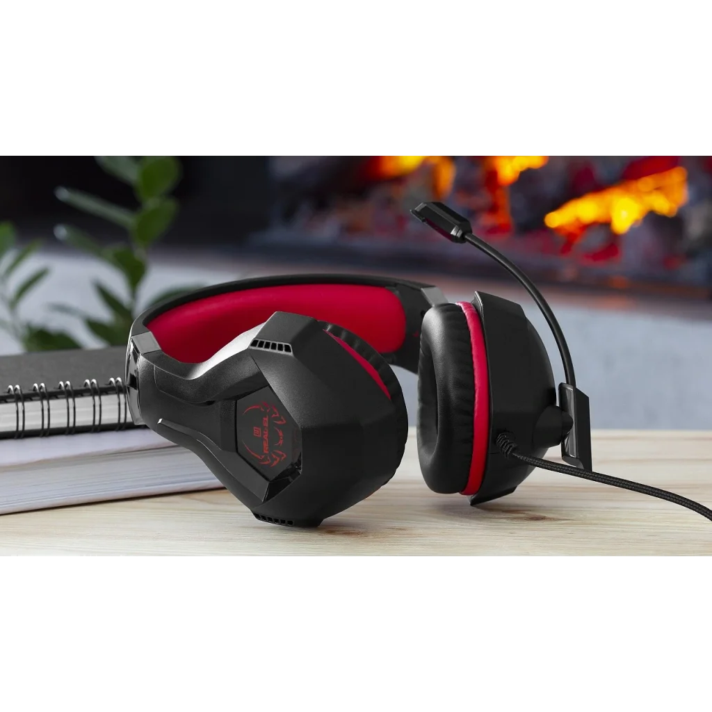 Гарнітура REAL-EL GDX-7575 Black/Red, EL124100042 UA