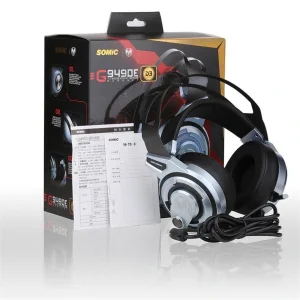 Гарнітура Somic G949DE Black/Silver UA