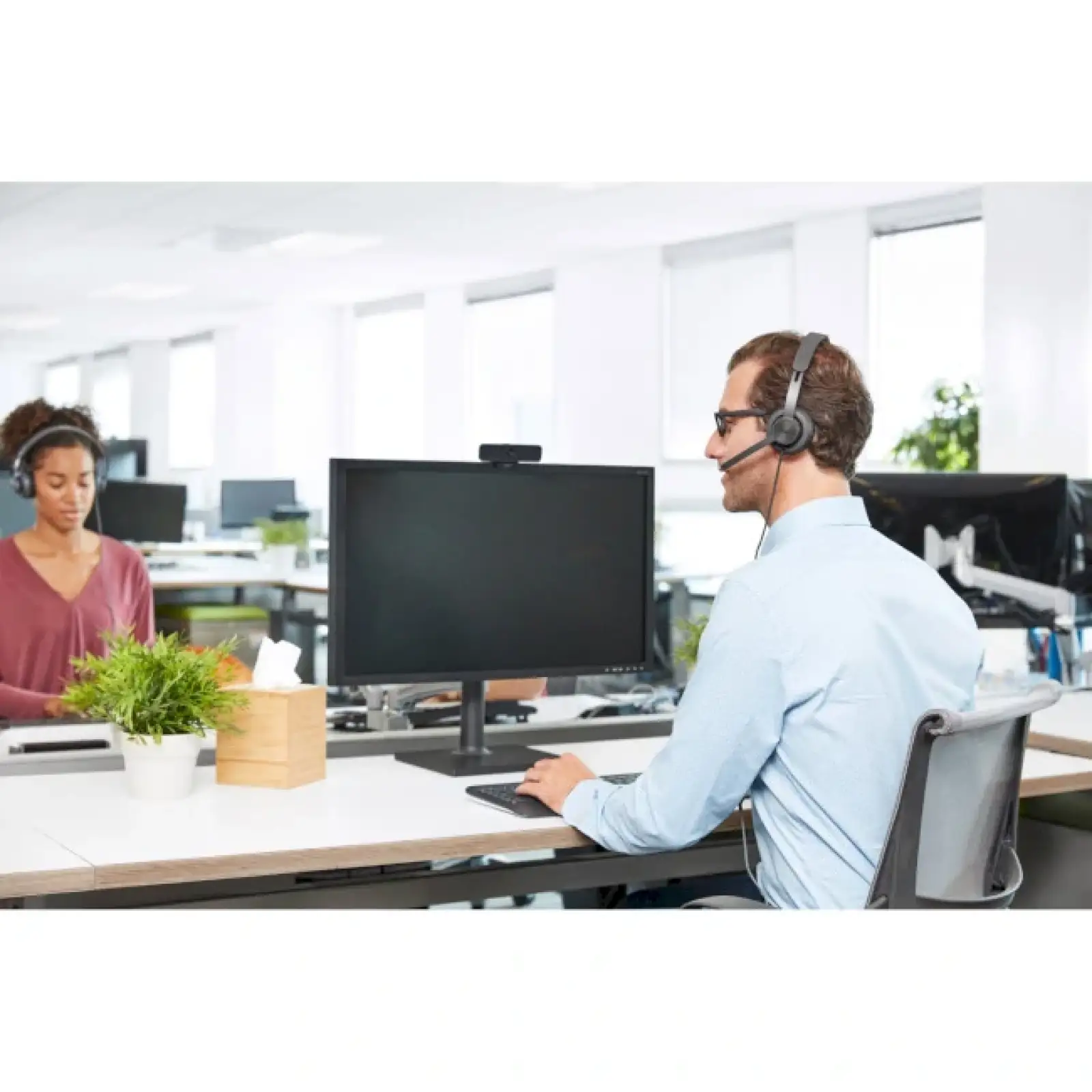 Гарнітура Logitech Zone Wired Black (981-000870) UA