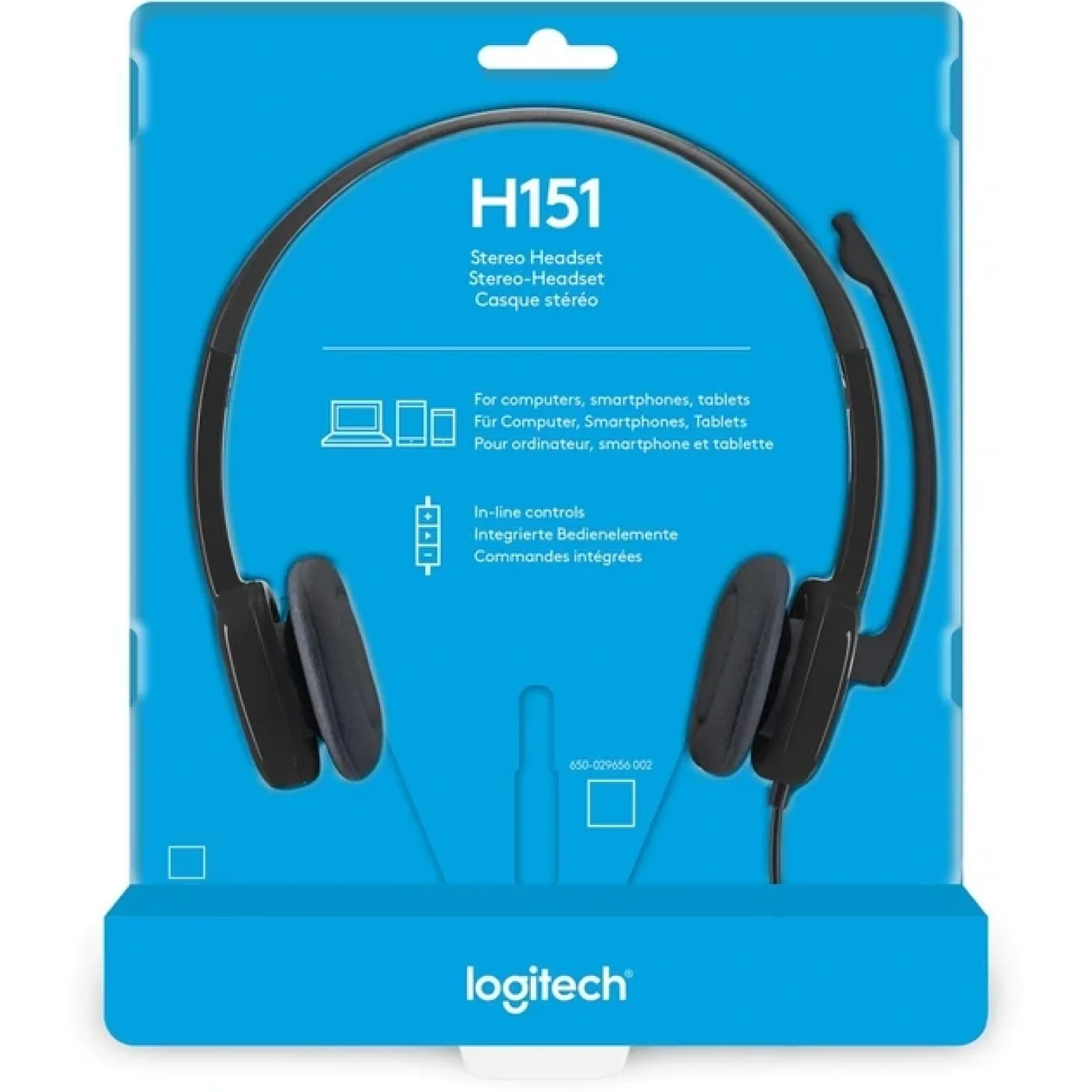 Гарнітура Logitech H151 Stereo Black (981-000589) UA