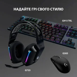 Гарнітура Logitech G733 Black (981-000864) UA