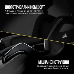 Гарнітура Corsair Gaming Void Elite Surround Carbon (CA-9011205-EU) UA