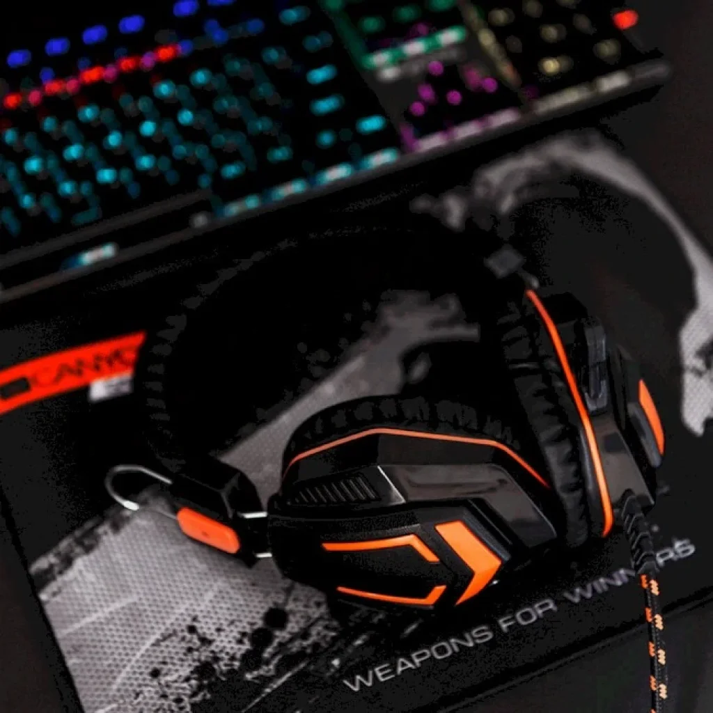 Гарнітура Canyon CND-SGHS3A Black/Orange UA