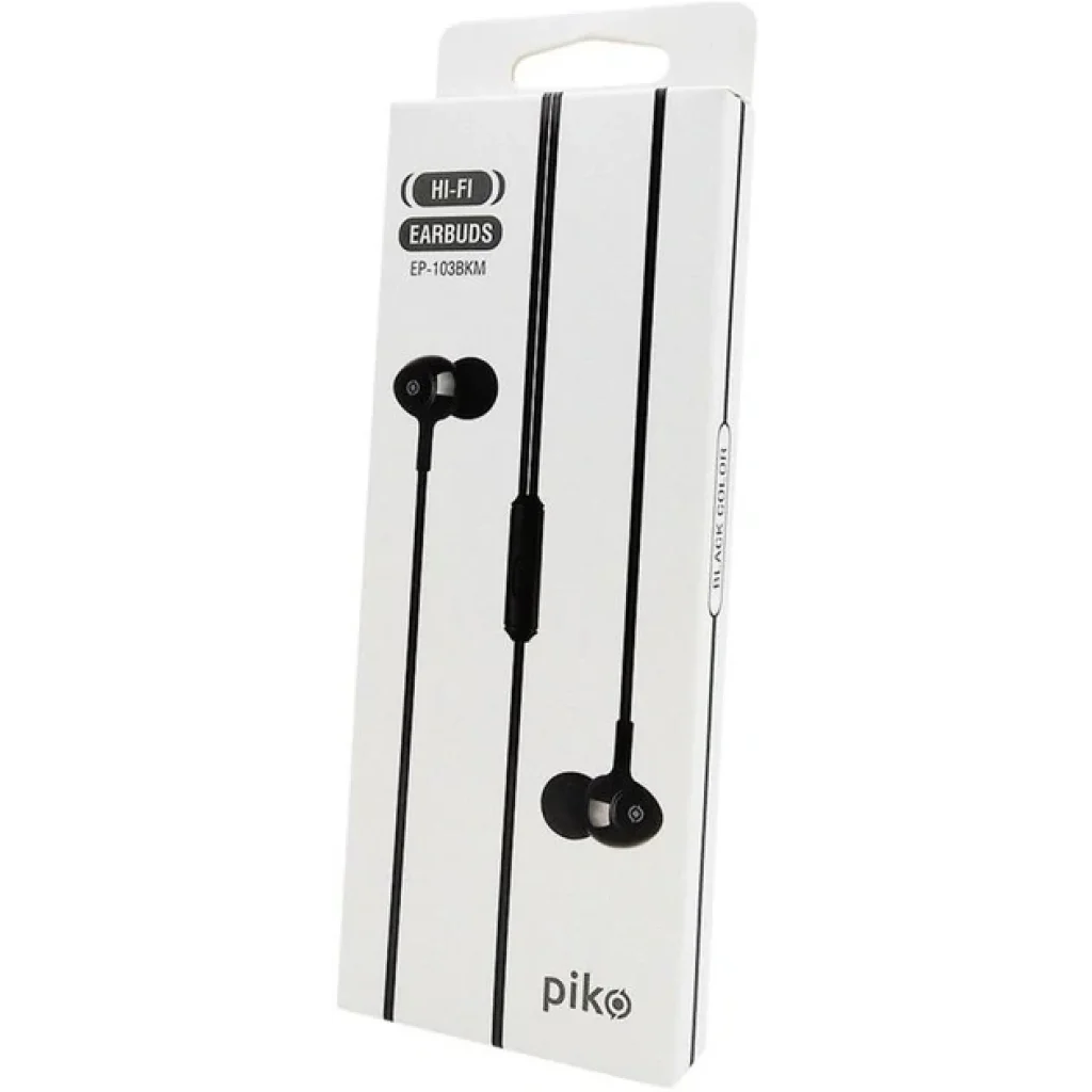 Гарнитура Piko EP-103BKM Black (1283126477799) UA