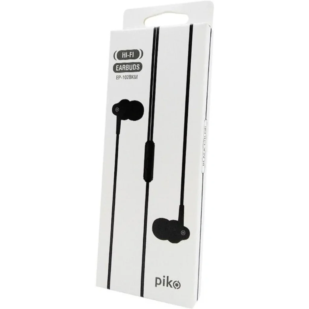 Гарнитура Piko EP-102BLM Black (1283126477768) UA