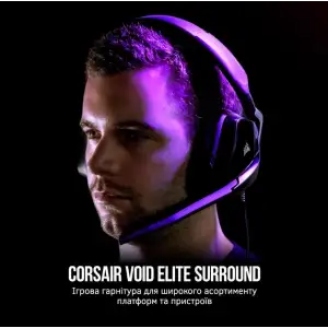 Гарнітура Corsair Gaming Void Elite Surround Carbon (CA-9011205-EU) UA