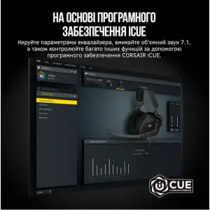 Гарнітура Corsair Gaming Void Elite Surround Carbon (CA-9011205-EU) UA