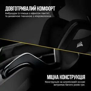 Гарнітура Corsair Gaming Void Elite Surround Carbon (CA-9011205-EU) UA