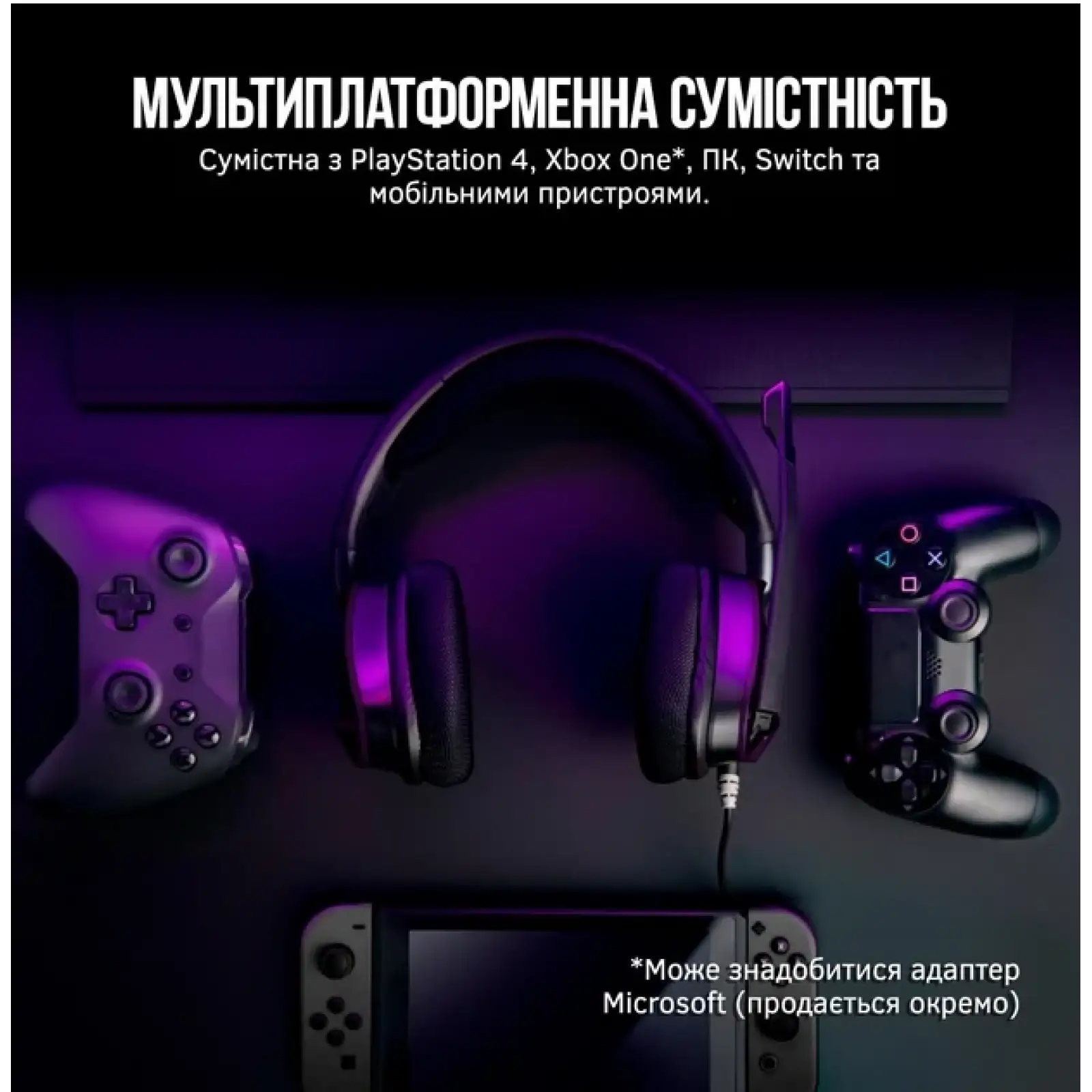 Гарнітура Corsair Gaming Void Elite Surround Carbon (CA-9011205-EU) UA