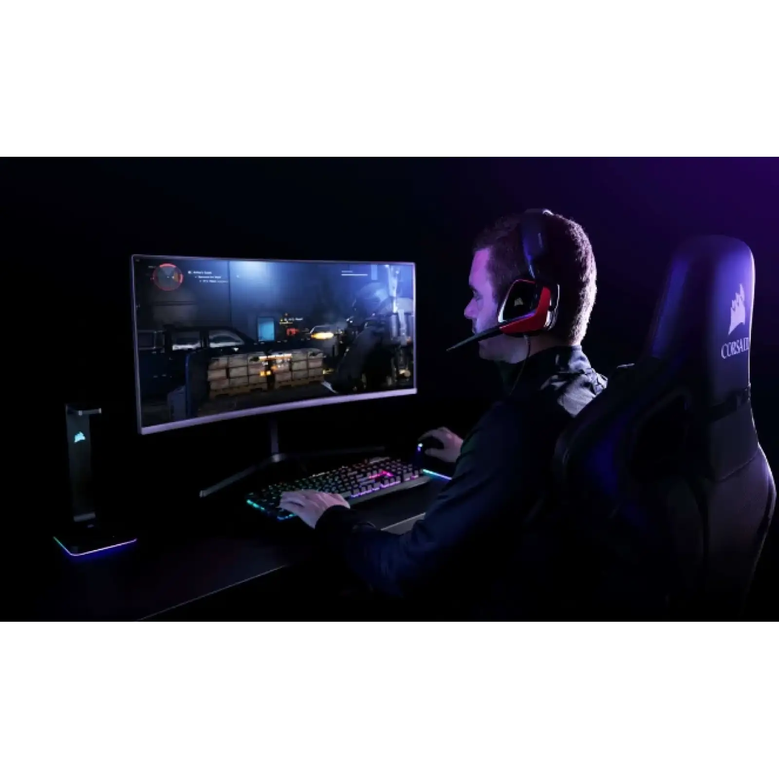 Гарнітура Corsair Gaming Void Elite Surround Carbon (CA-9011205-EU) UA