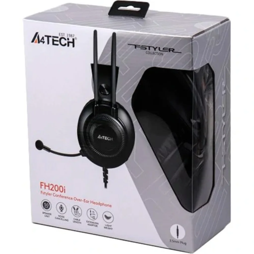 Гарнітура A4Tech FH200i Grey, FH200i (Grey) UA