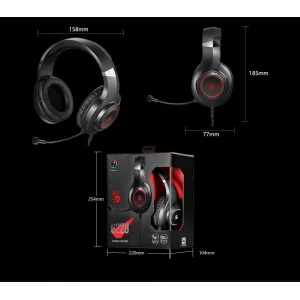 Гарнитура A4Tech Bloody G220 Black, G220 Bloody (Black) UA