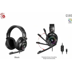 Гарнітура A4Tech Bloody G580 Black, G580 Bloody (Black) UA