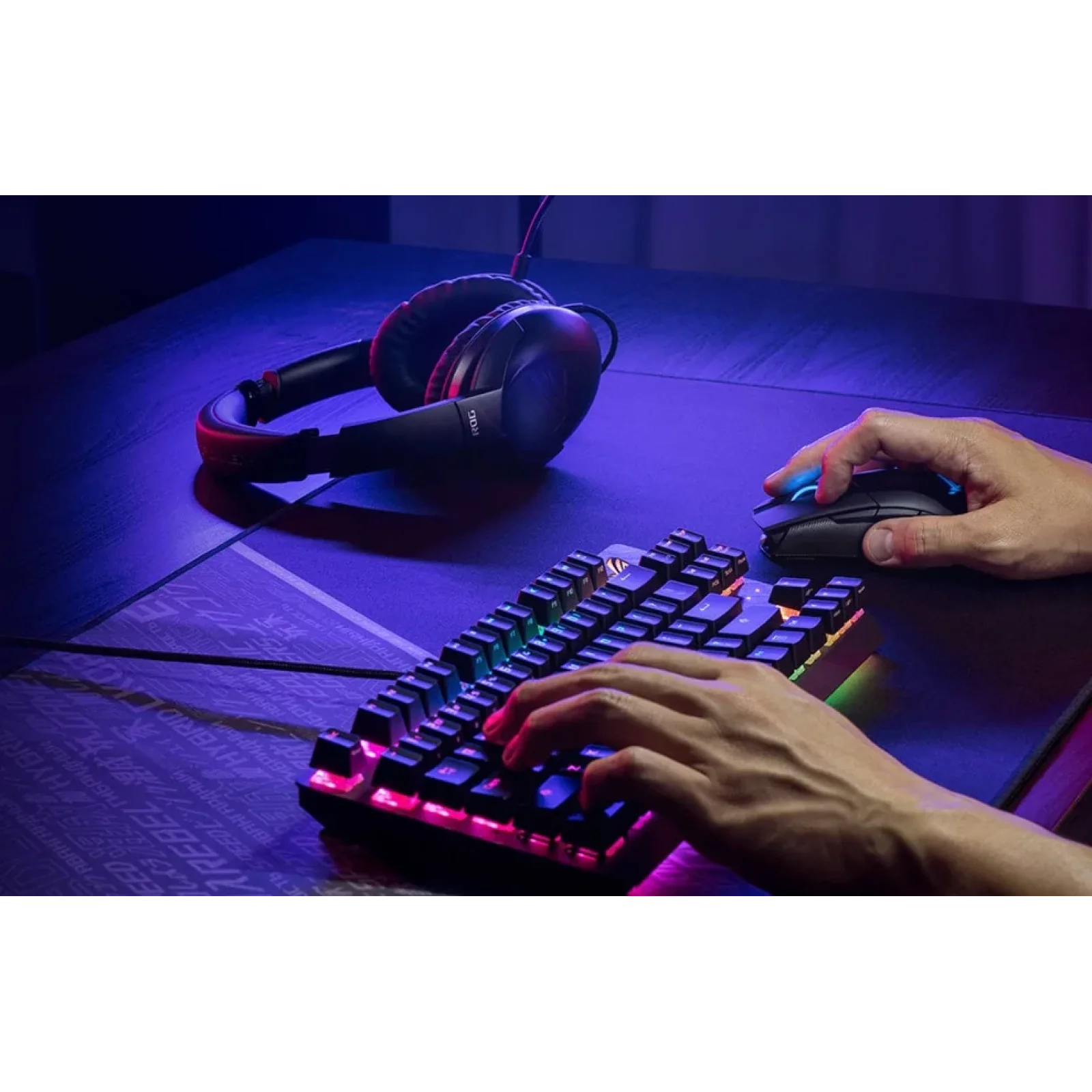 Гарнитура Asus ROG Strix Go USB Black (90YH02Q1-B2UA00) UA
