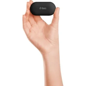 Bluetooth-гарнітура Ttec AirBeat Free True Wireless Headsets Black (2KM133S) UA