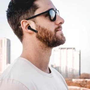 Bluetooth-гарнітура Ttec AirBeat Free True Wireless Headsets Black (2KM133S) UA