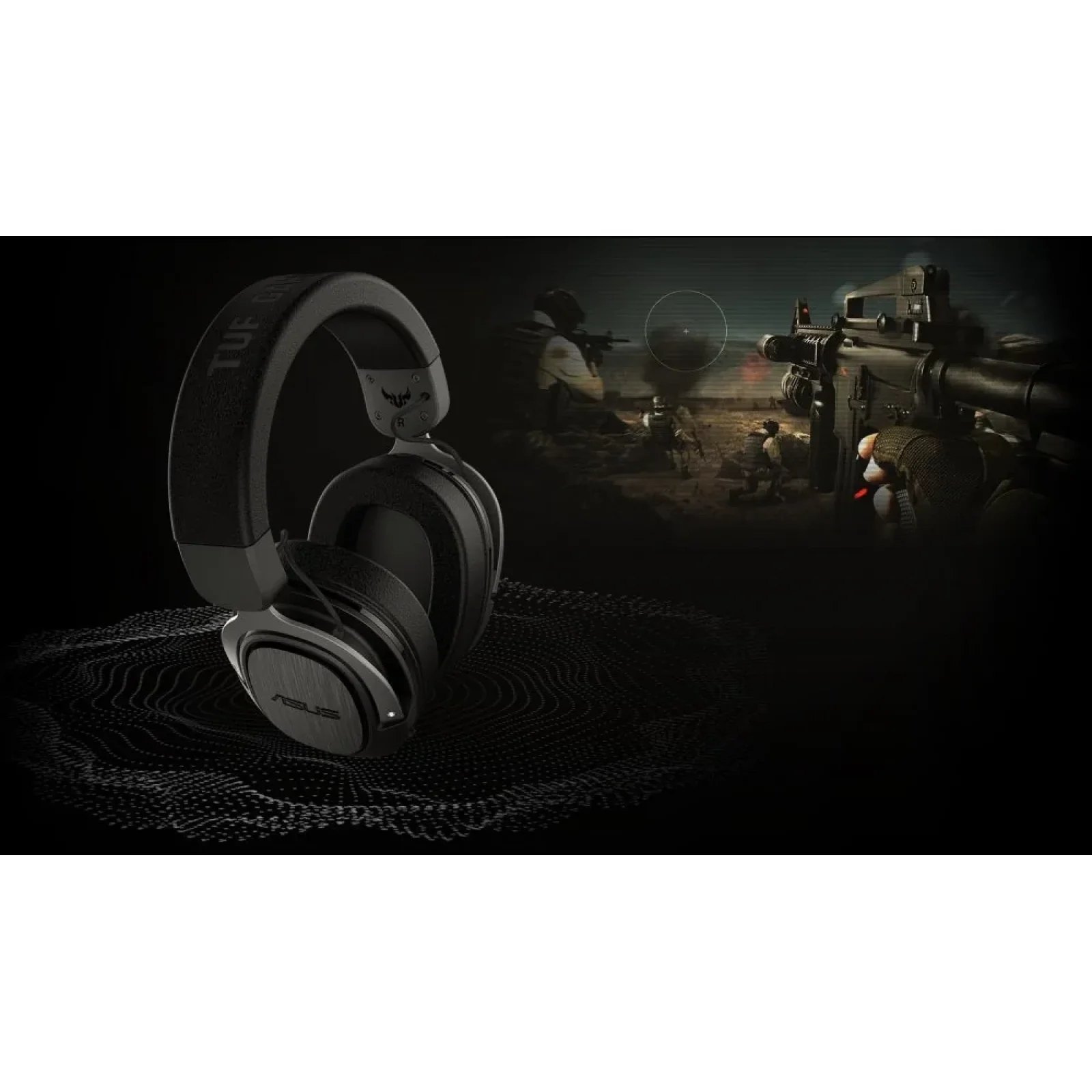 Гарнітура Asus TUF Gaming H3 Wireless Black (90YH02ZG-B3UA00) UA