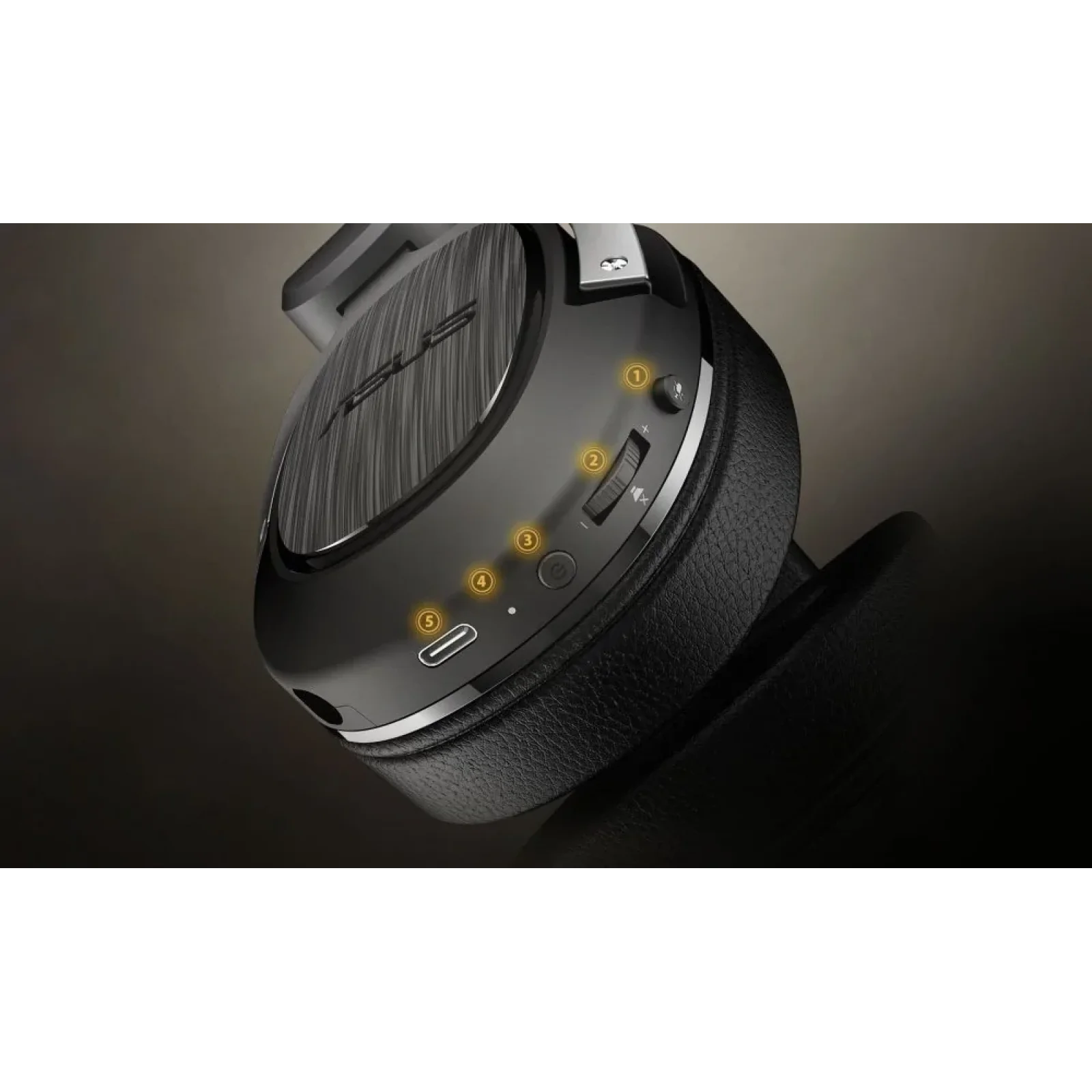 Гарнітура Asus TUF Gaming H3 Wireless Black (90YH02ZG-B3UA00) UA