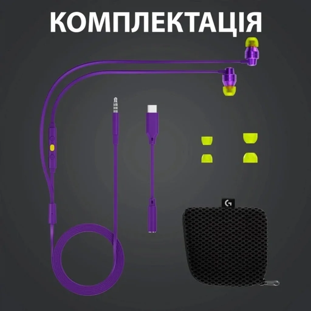 Гарнітура Logitech G333 Purple (981-000936) UA