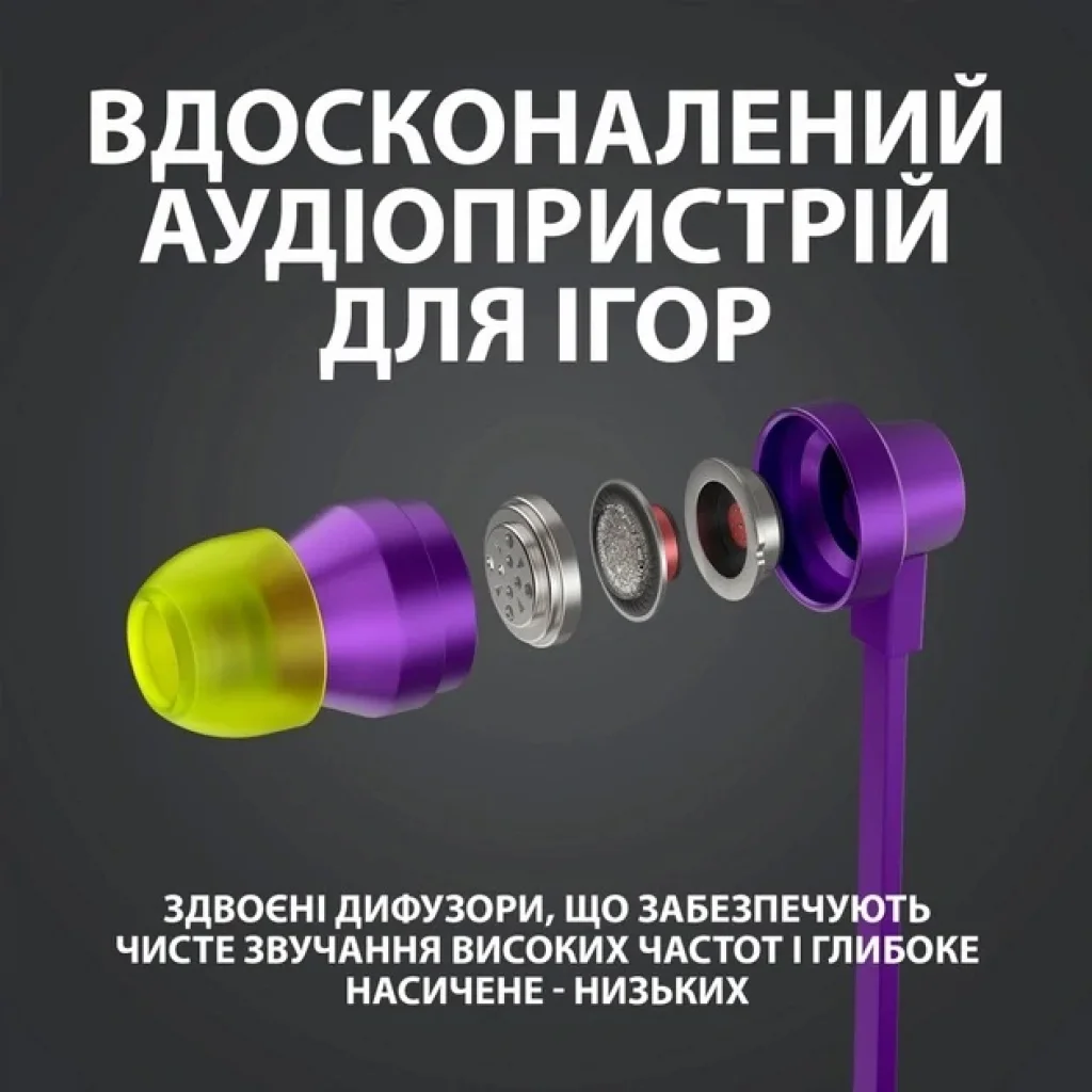 Гарнітура Logitech G333 Purple (981-000936) UA