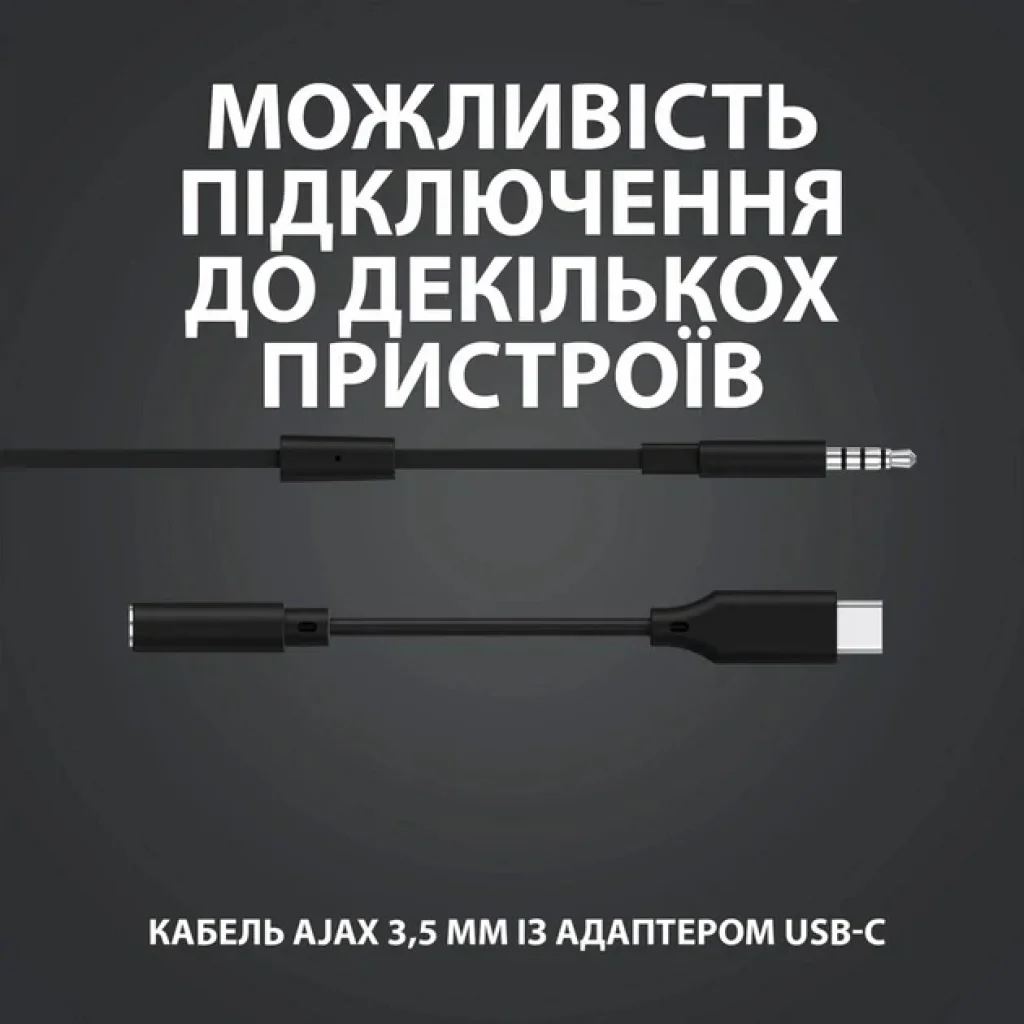 Гарнітура Logitech G333 Black (981-000924) UA