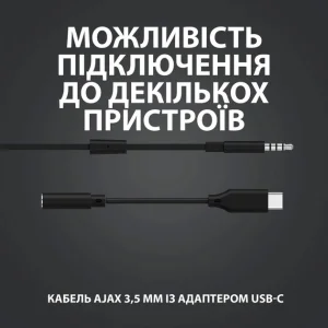 Гарнітура Logitech G333 Black (981-000924) UA