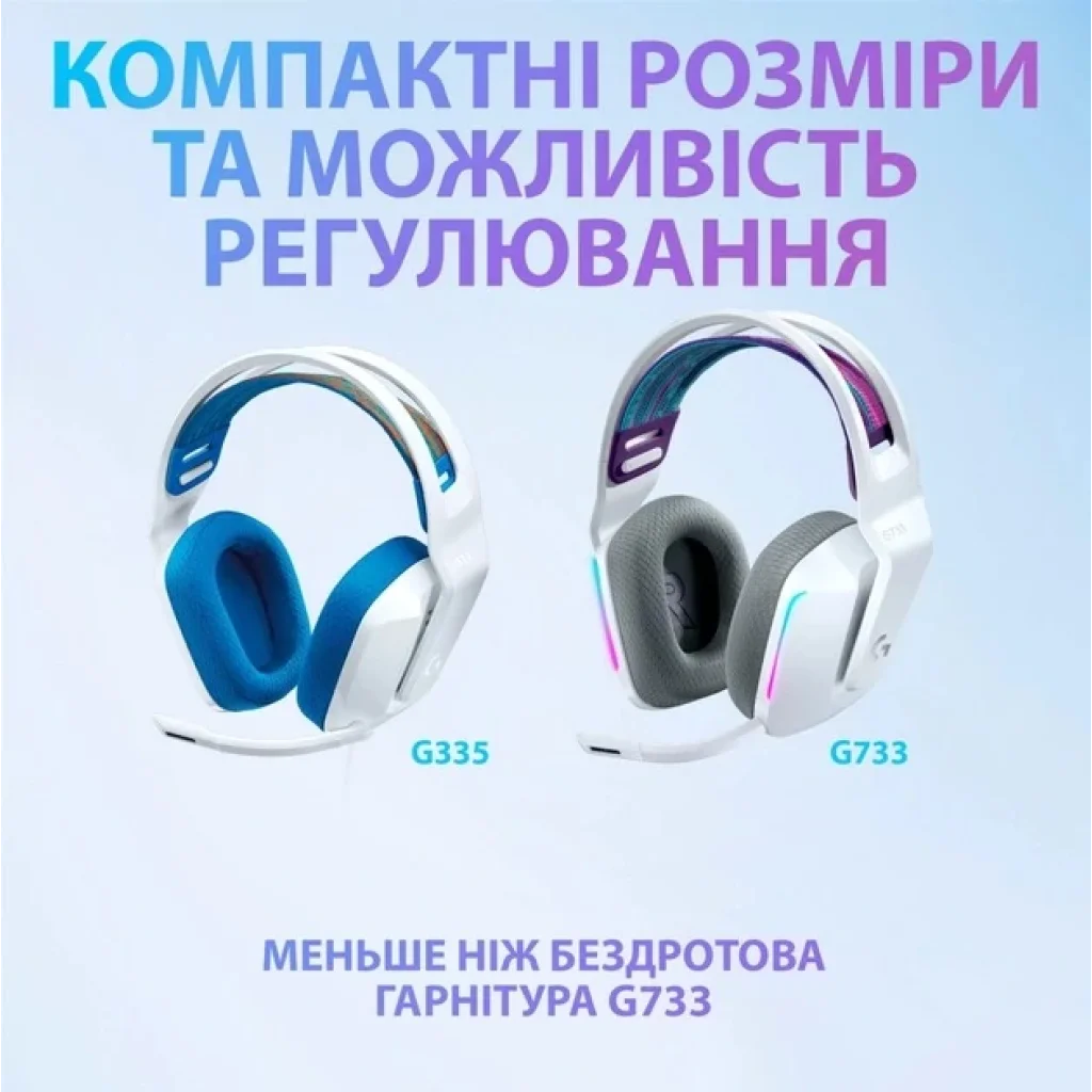 Гарнітура Logitech G335 White (981-001018) UA