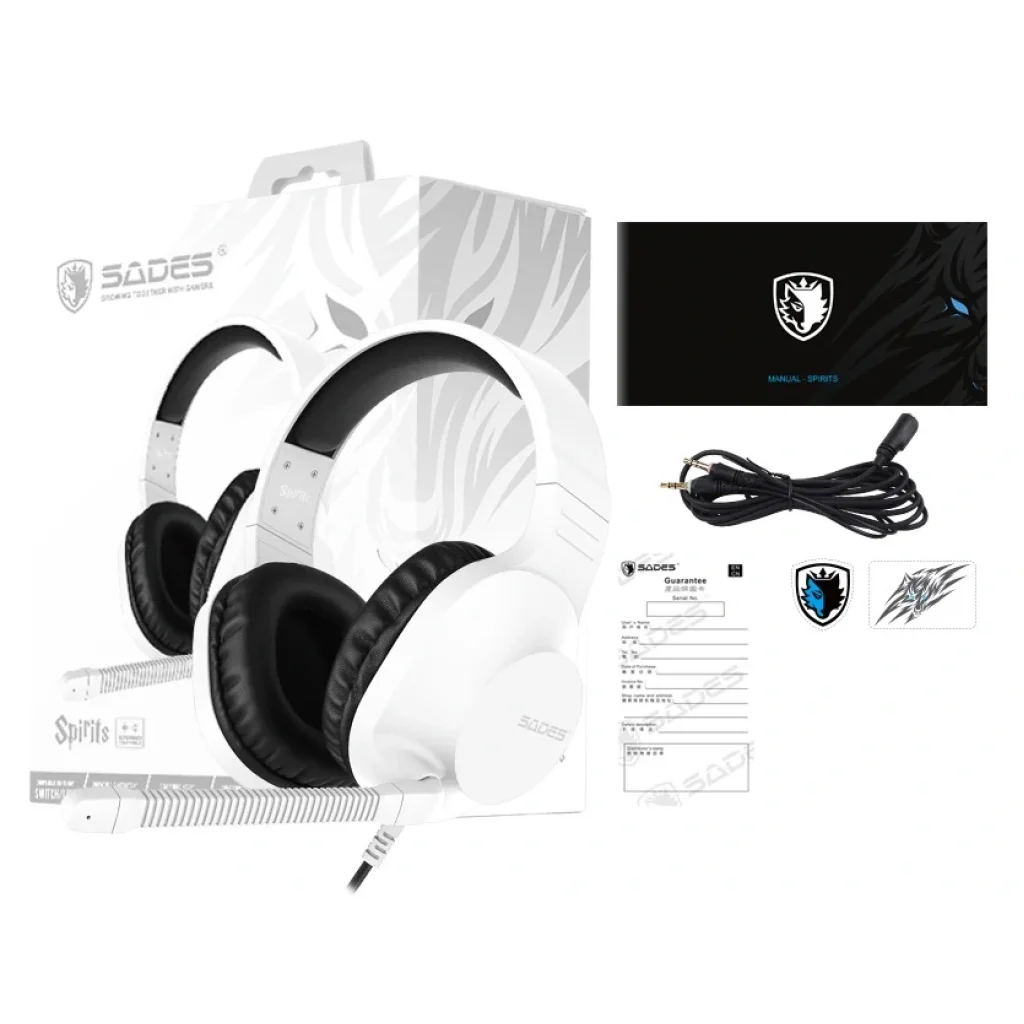 Гарнітура Sades SA-721 Spirits White (sa721wtj) UA
