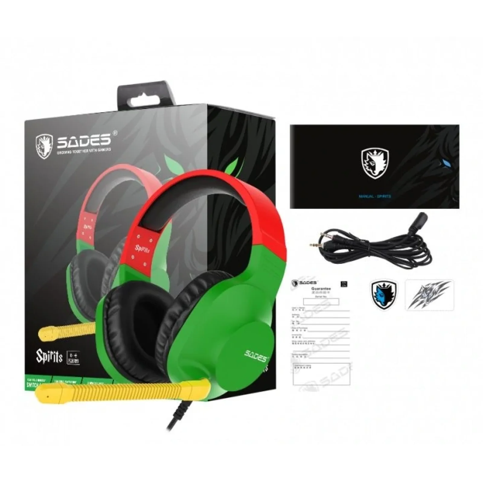 Гарнітура Sades SA-721 Spirits Rasta (sa721rsj) UA