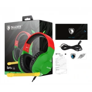 Гарнитура Sades SA-721 Spirits Rasta (sa721rsj) UA