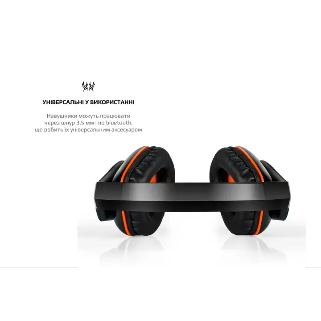 Bluetooth-гарнітура Kotion EACH B3506 Black/Orange (ktb3506bt) UA