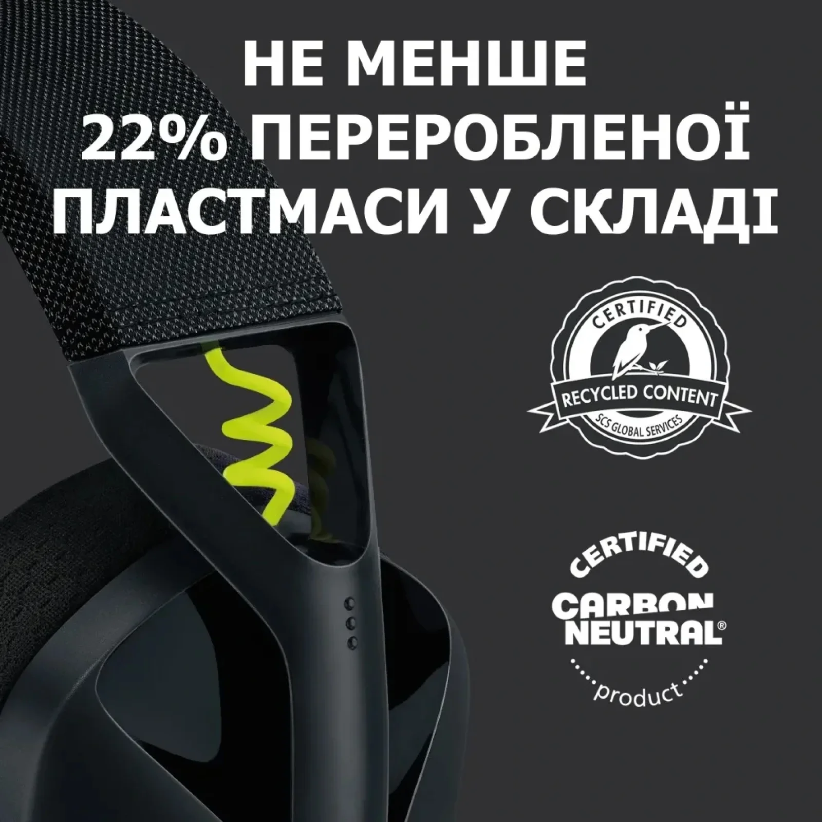 Bluetooth-гарнитура Logitech G435 Wireless Black (981-001050) UA
