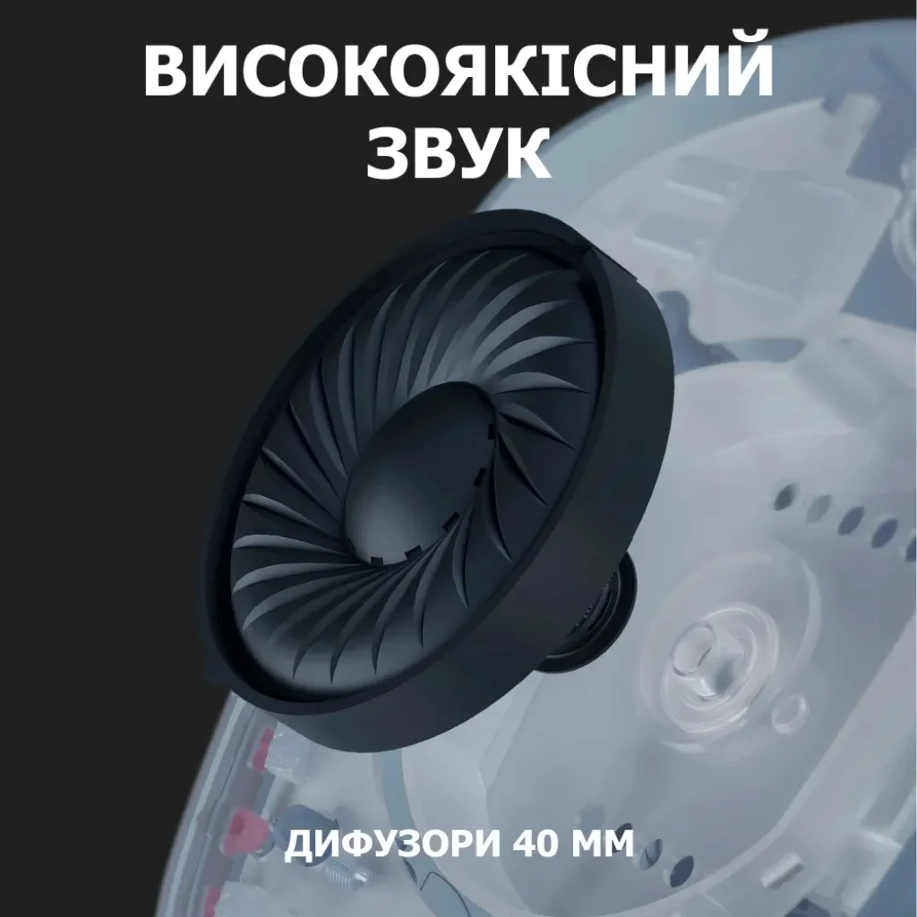 Bluetooth-гарнітура Logitech G435 Wireless Blue (981-001062) UA