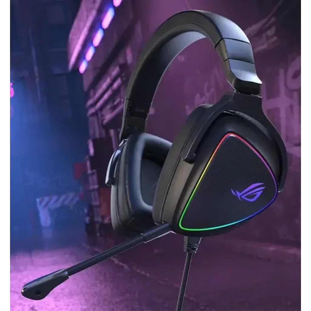 Гарнітура Asus ROG Delta S USB Black (90YH02K0-B2UA00) UA