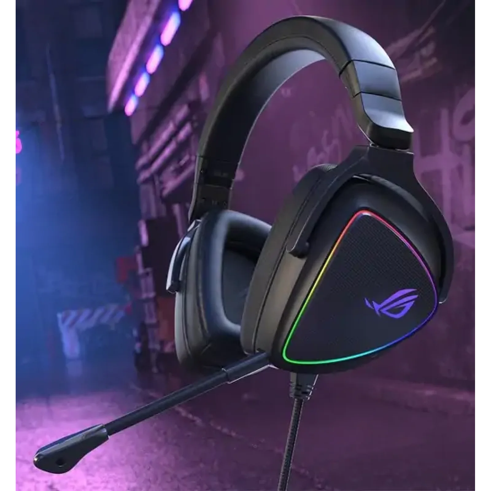 Гарнітура Asus ROG Delta S USB Black (90YH02K0-B2UA00) UA