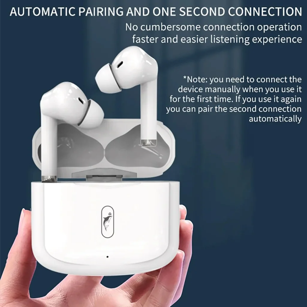 Bluetooth-гарнітура SkyDolphin TWS SL24 White (BTE-000179) UA