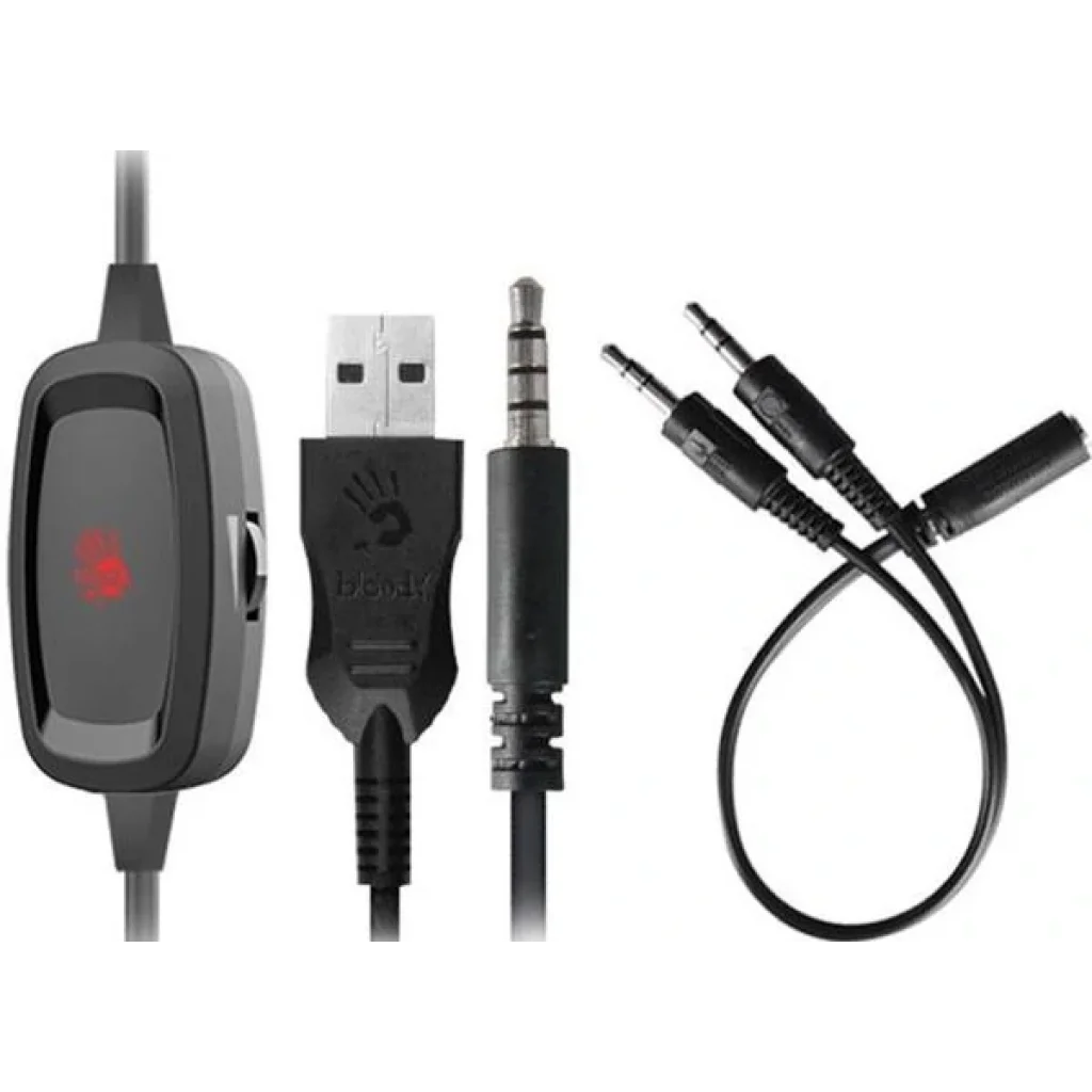 Гарнитура A4Tech Bloody G575P Black, G575P Bloody (Black) UA